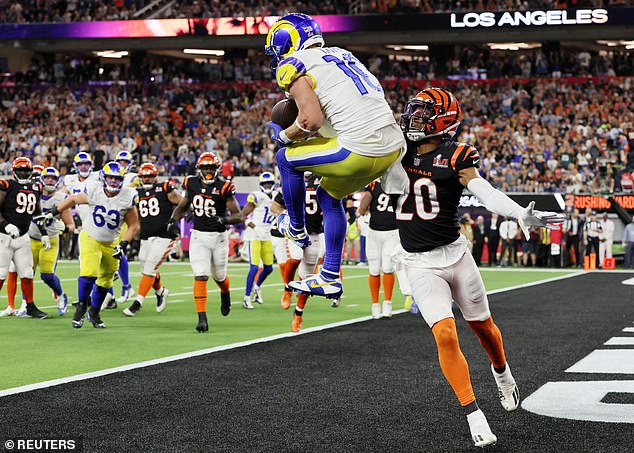 LA Rams star Cooper Kupp caught up with the match winner after just three games