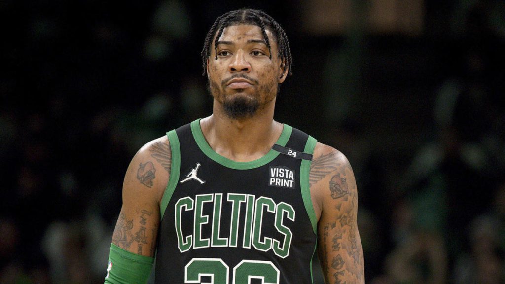 Marcus Smart injury update: Celtics goalkeeper questionable Wednesday against Pistons after injuring ankle in 48-point win