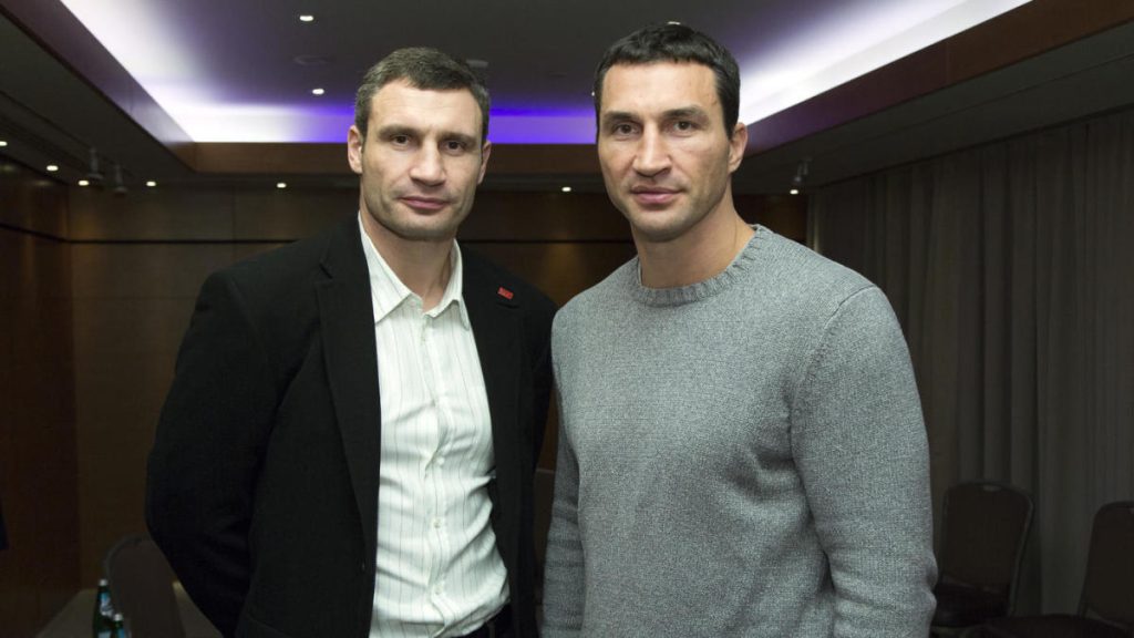 Former Ukrainian world champion Vladimir Klitschko, Vitali Klitschko take up arms amid the Russian invasion