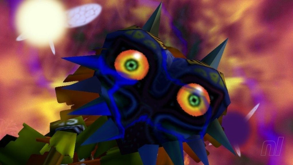 Zelda: Majora's Cutscene Mask when switching apparently "more refined to N64" from Wii Virtual Console emulation