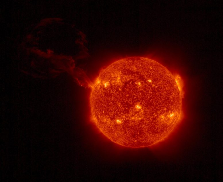 Solar Orbiter Captures the Giant Solar Explosion