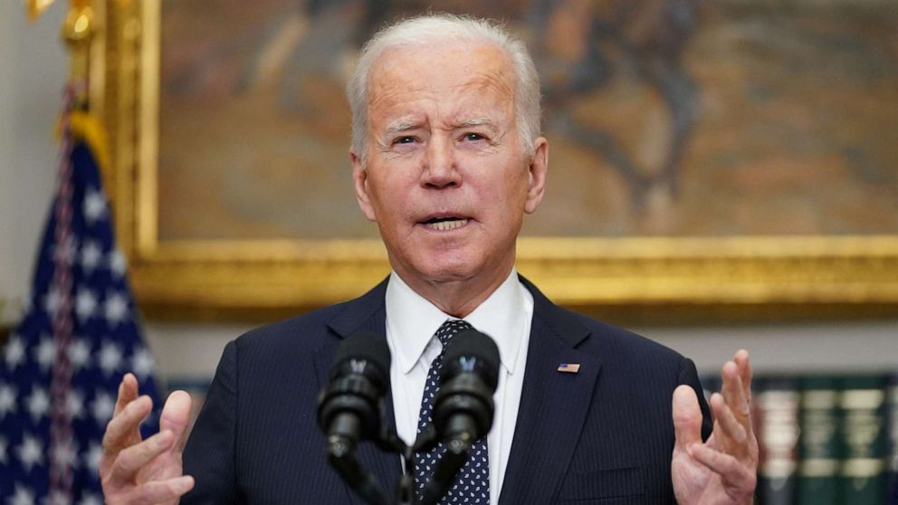Biden responds with limited sanctions after Putin recognizes Ukraine's breakaway regions