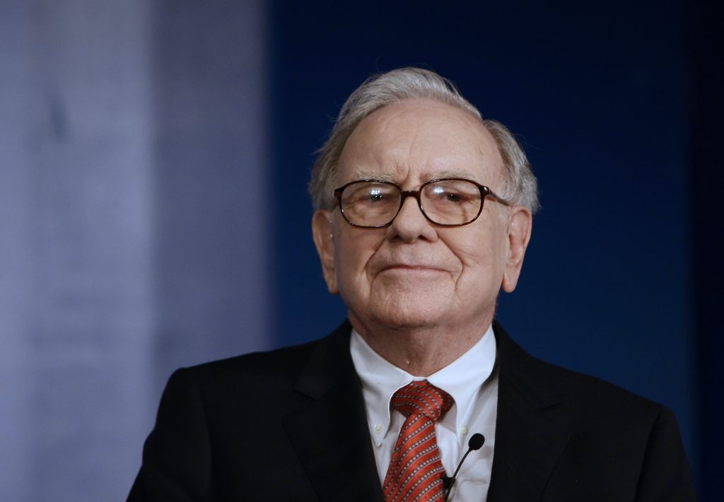 Warren Buffett in his annual speech describes Apple as one of the “Four Giants” driving conglomerate value