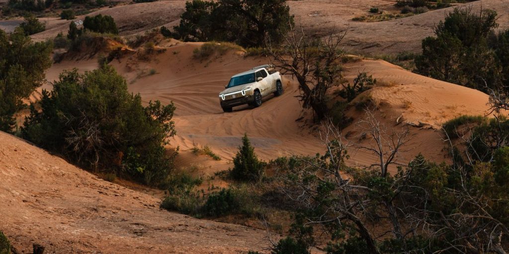 Rivian prices are on the rise.  The stock is going down because investors are not happy.