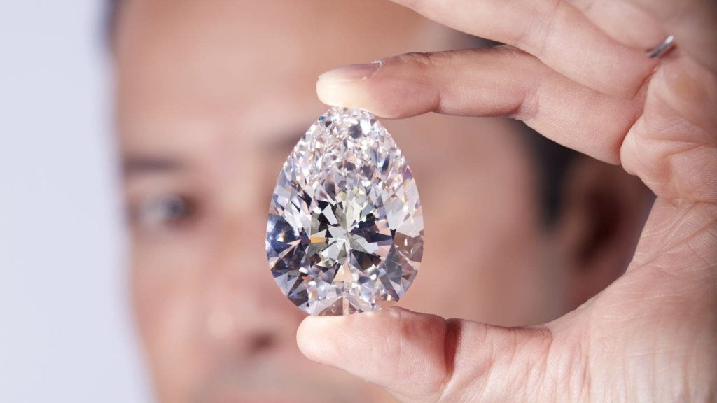 The largest white diamond ever to be auctioned could be worth up to $30 million