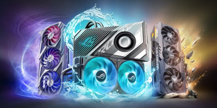 Asus will cut some GPU prices up to 25% after tariff changes