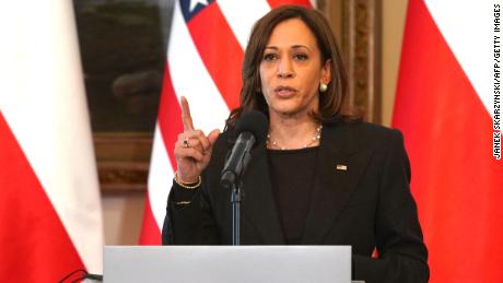 Harris says the US and Poland are united, despite the fighter jet incident