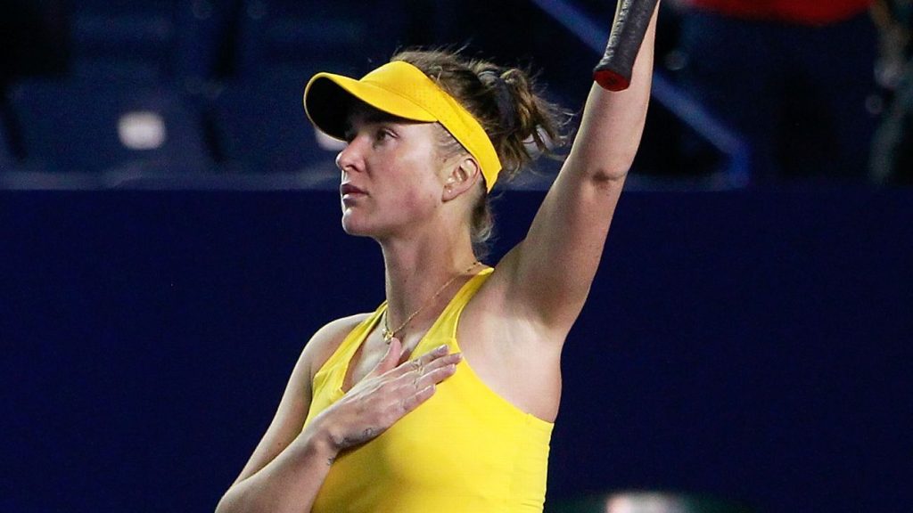 Ukraine's Elina Svitolina beats Russia's Anastasia Potapova at the Monterrey Open