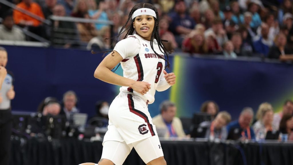 South Carolina senior Destiny Henderson concluded her college football career with a national title