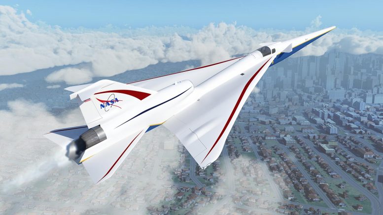 NASA's X-59 SuperSonic Quiet Airplane