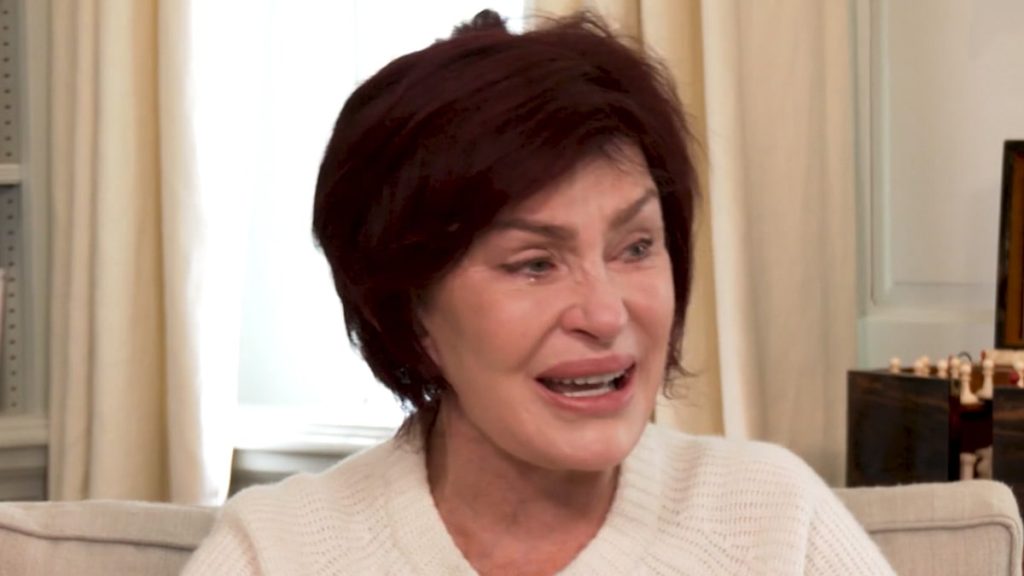 A tearful Sharon Osbourne reveals Ozzy has the COVID virus, Flying Home will be with him