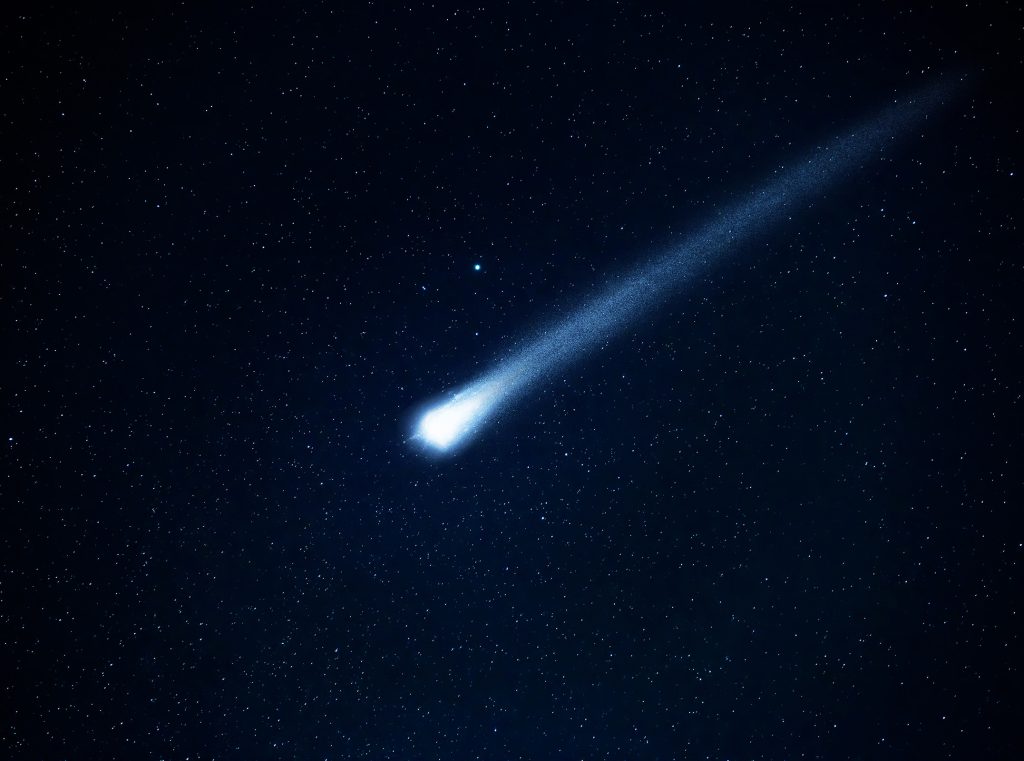 A comet 4 billion years old and 80 miles wide is heading toward Earth