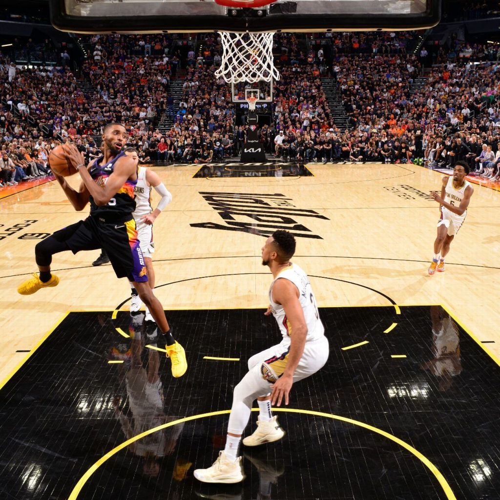 Mikal Bridges joins the roster of greats in leading the Phoenix Suns to victory in Game 5 over the New Orleans Pelicans
