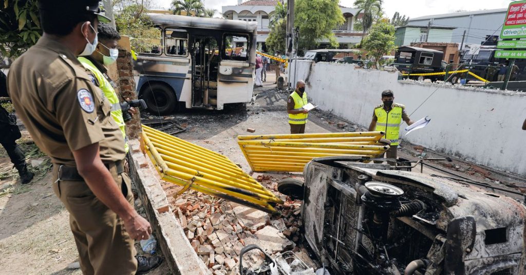 Sri Lanka imposes curfew after president declares state of emergency