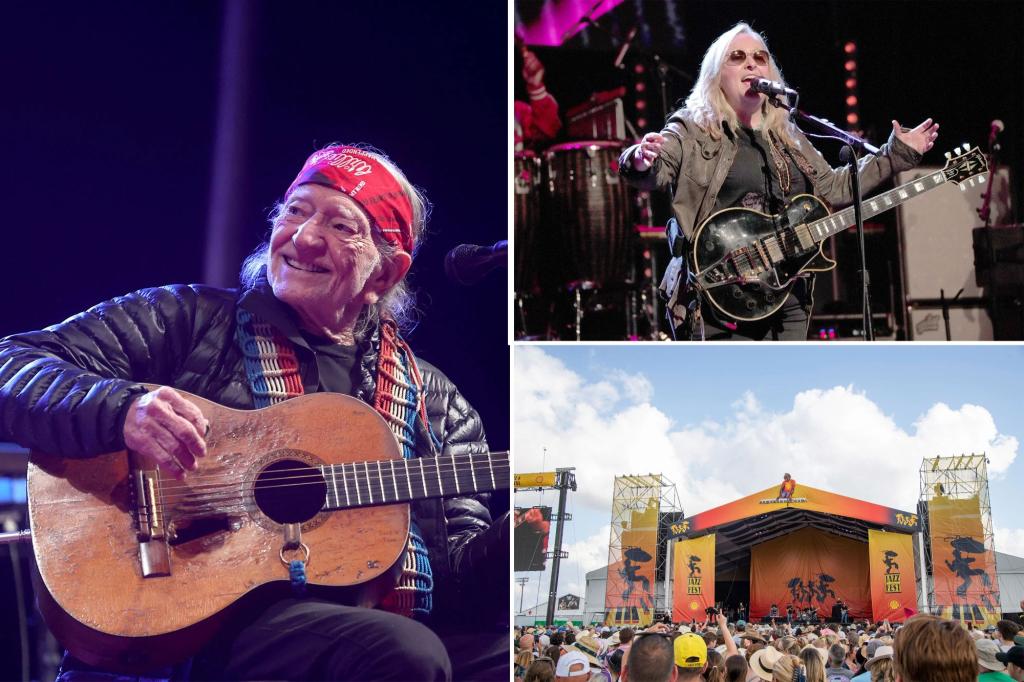Willie Nelson and Melissa Etheridge cancel New Orleans Jazz Festival shows due to COVID