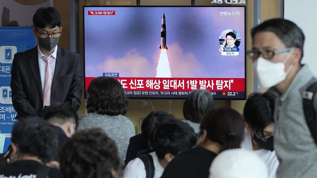 North Korea fires 3 ballistic missiles toward the Sea of ​​Japan before Biden's visit to Seoul: South Korea
