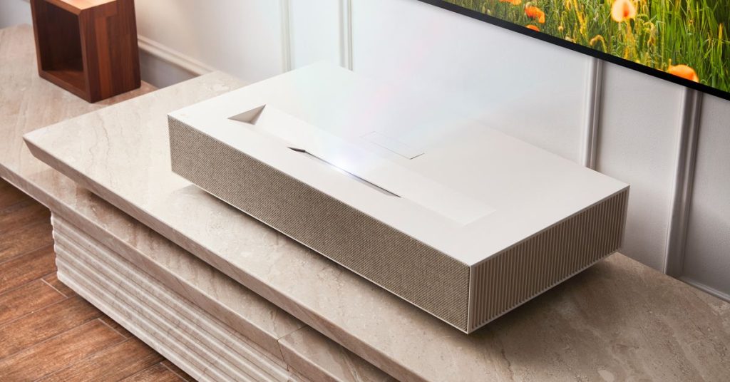 LG's flagship 4K ultra-short-throw projector approaches