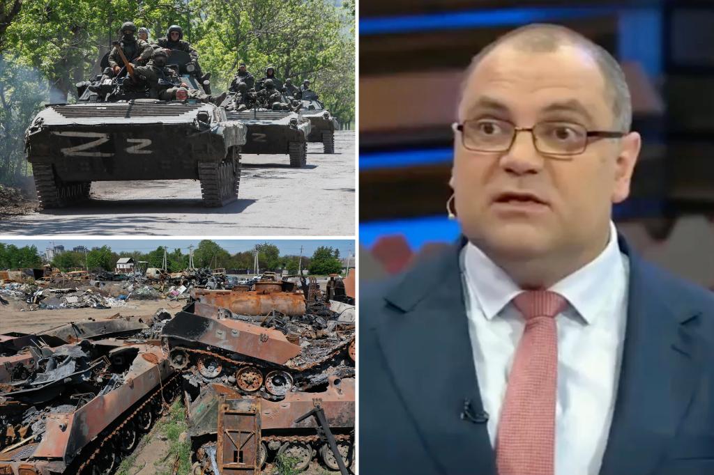 The Russian TV expert describes it as a "rehearsal" for Ukraine's war against NATO