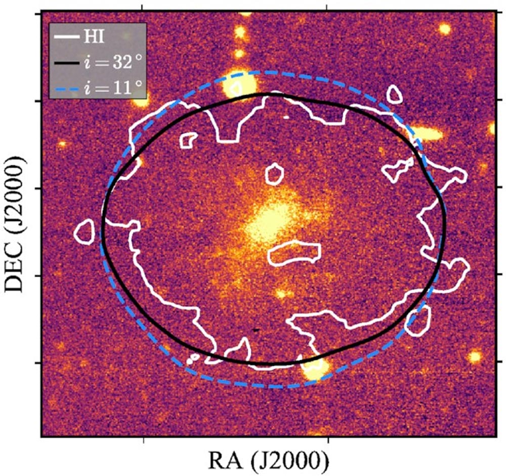 Neutral Hydrogen Gas in Galaxy AGC 114905