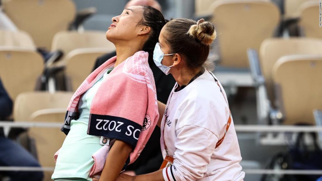 Zheng Qinwen: menstrual cramps hamper Chinese girl's French Open dream in losing to Swiatek