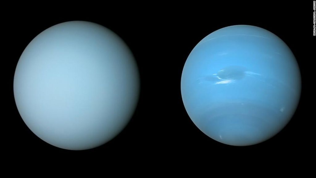 Telescopes reveal why Neptune is more blue than Uranus