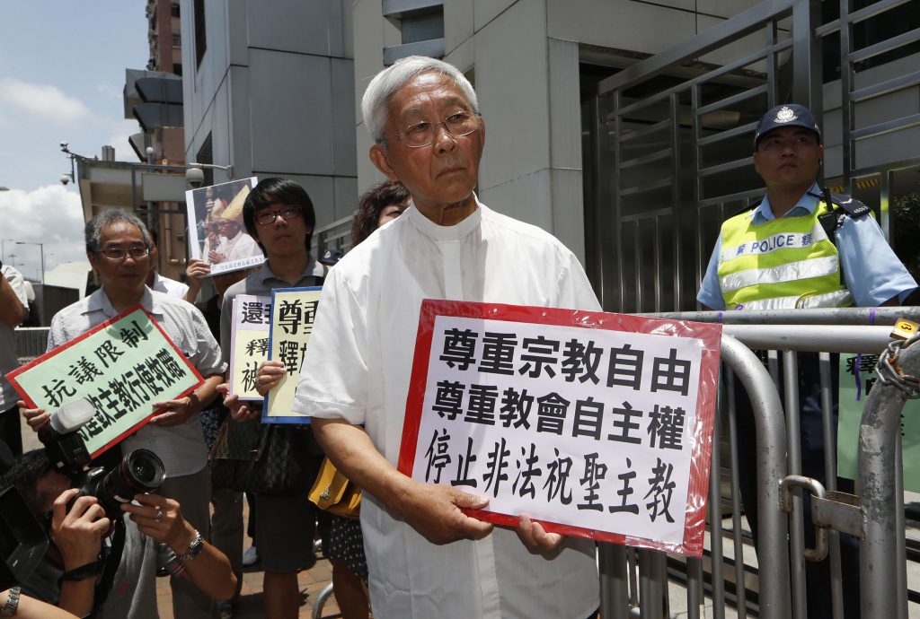 Catholic cardinal and others arrested under Hong Kong security law