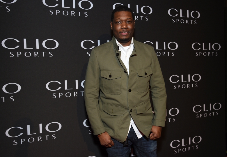 IMAGE DISTRIBUTED FOR CLIO AWARDS - Actor Michael Che poses at The Clio Sports Awards at the Capitale Ballroom on Thursday, June 13, 2019, in New York. (Photo by Evan Agostini/Invision for Clio Awards/AP Images)