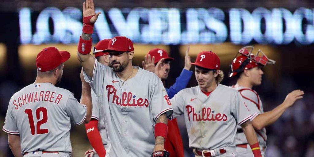 Phillies vs Dodgers: Phillies moves to second in NL East