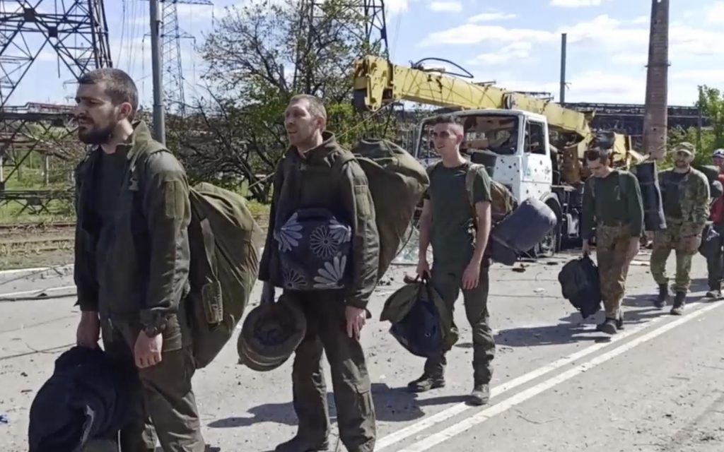 Russia's claim of Mariupol's capture raises fears of prisoners of war