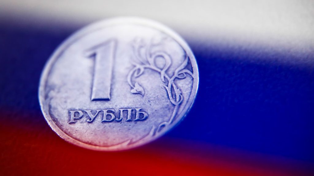 The Russian ruble reached its strongest level in 7 years despite the sanctions
