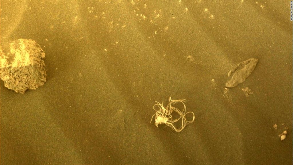 NASA Perseverance Rover: Bundle of Strings Found on Mars