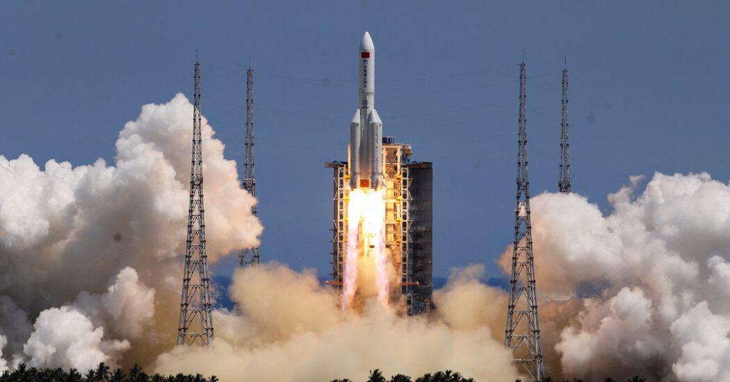 China launches Wentian space station with giant rocket