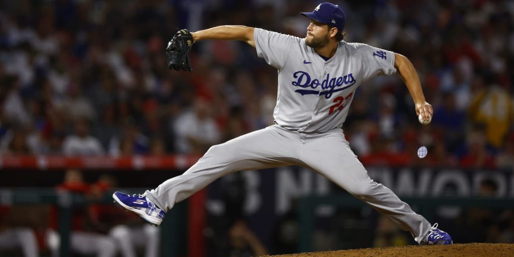 Clayton Kershaw flirts with a perfect match against the Angels