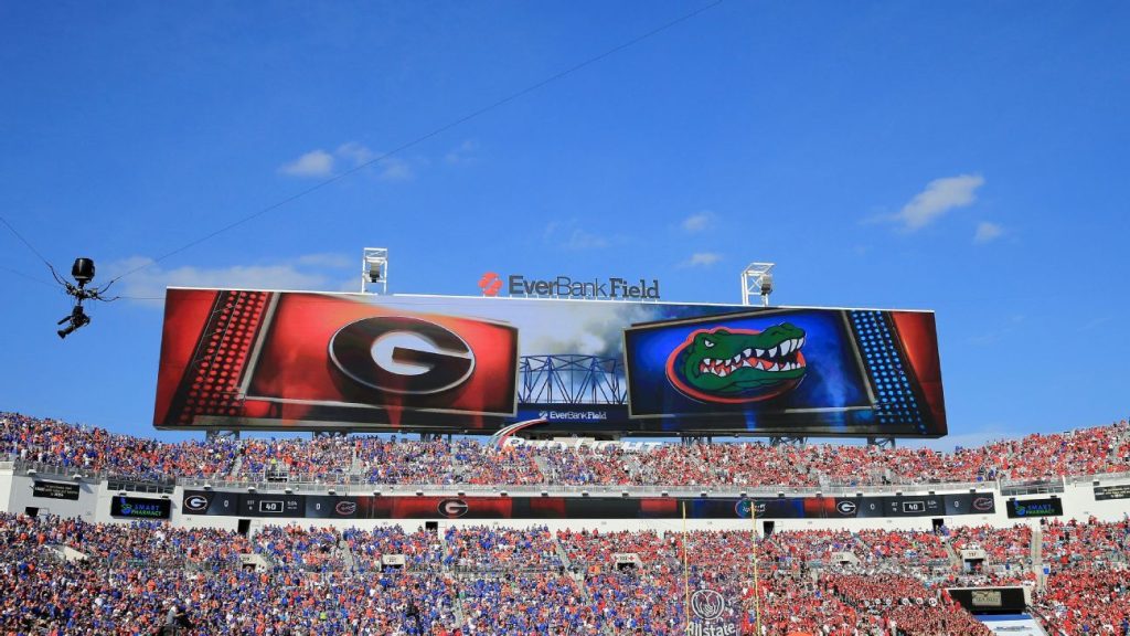 'I can't get the Florida coach to agree with me' about moving the Georgia-Florida game on campus