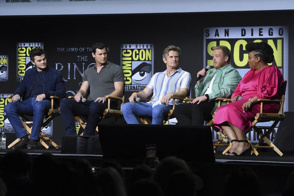 The trailer for 'Lord of the Rings' premiered at Comic-Con