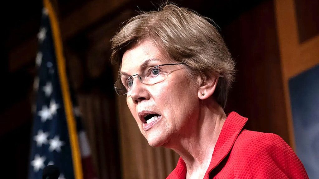 Senator Warren "is very concerned" that the "Fed" will push this economy into a recession"