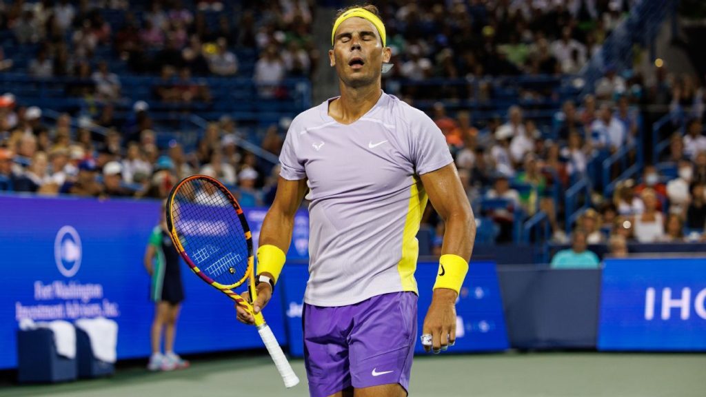 Borna Couric spoils Rafael Nadal's comeback from a 6-week absence by winning three sets at Western and Southern Open