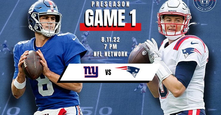 Giants-Patriots, Preparatory Week One: Live Updates