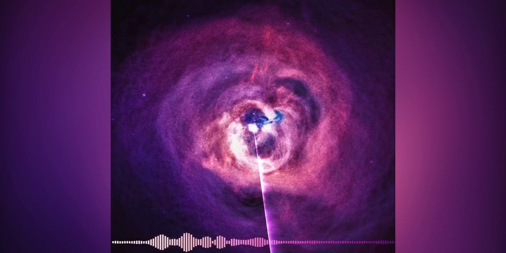 Hear the painful sounds of a black hole