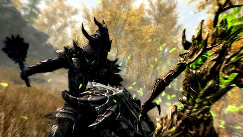 Skyrim Mod adds the shadow of the shining enemy system of Mordor