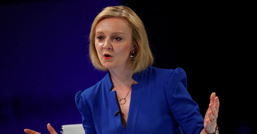 UK driving favorite Liz Truss Yew turned to pay plan in her first big gaffe