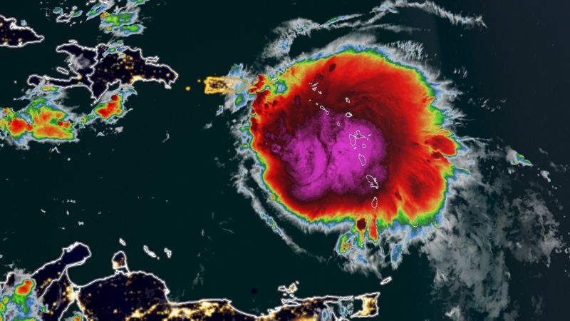 Hurricane warning for Puerto Rico ahead of Tropical Storm Fiona