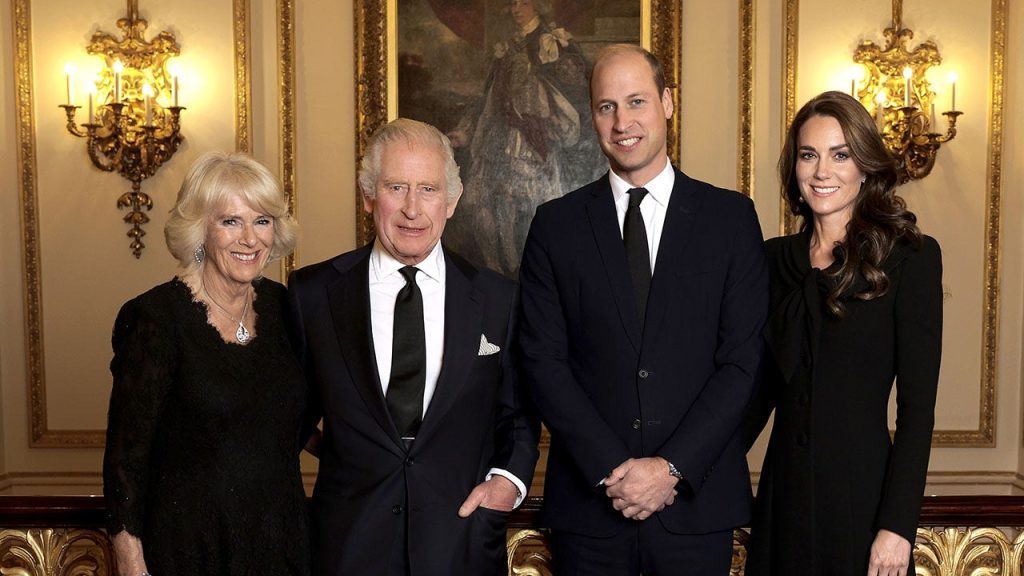 Buckingham Palace has released a new photo of King Charles III, Camilla, William and Kate