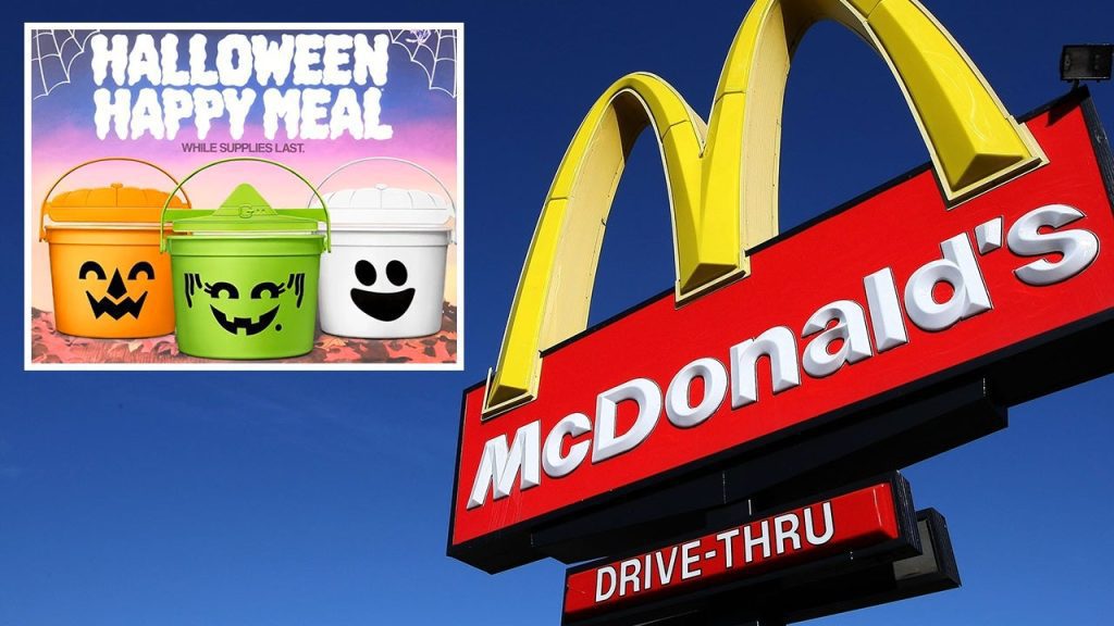 McDonald's famous Happy Meals Halloween buckets are back