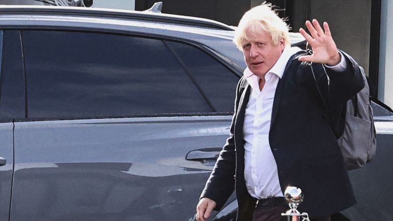 Boris Johnson is trying to win support for a comeback bid, as Sunak enters the race to be Britain's next prime minister