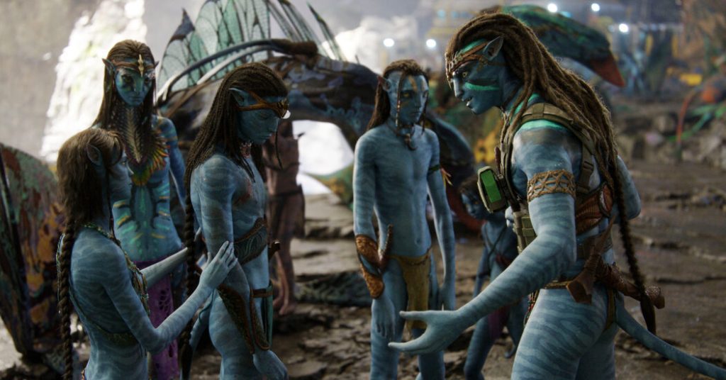 James Cameron and the cast of Avatar: The Way of Water hold their breath