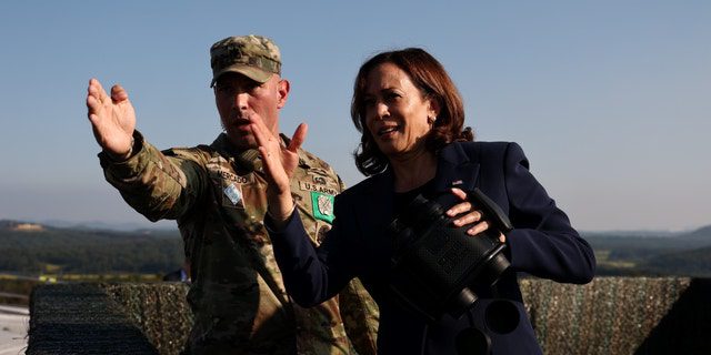 Harris and South Korean President Yoon Seok-yeol condemned North Korea's ballistic missile launch and discussed responses to possible future provocations, according to a White House reading of the meeting between the two leaders.