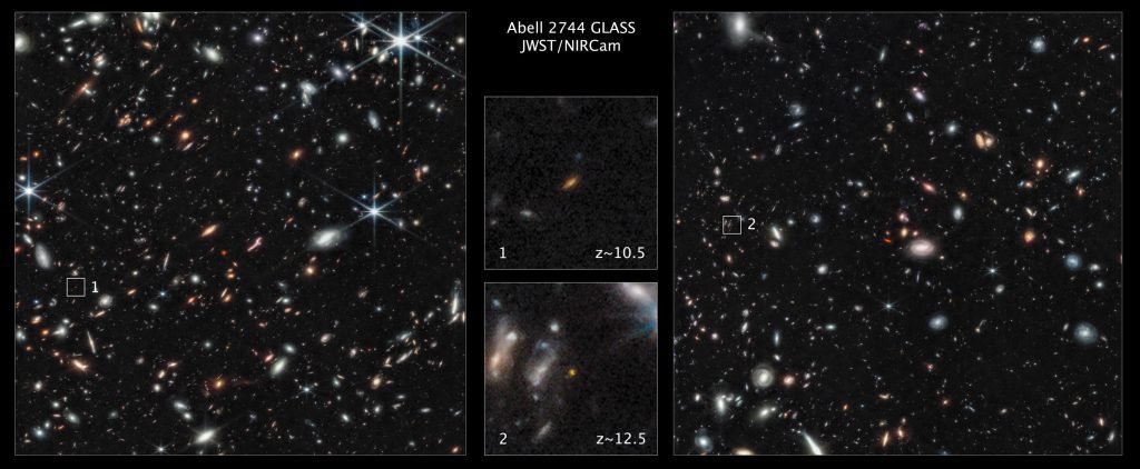The Webb Space Telescope discovers early galaxies hidden from Hubble