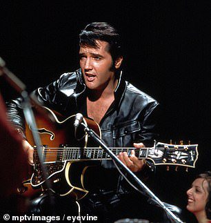 Myth: Elvis was photographed in 1968 performing on stage
