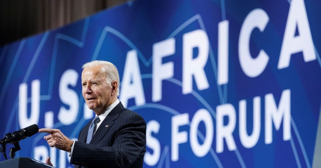 Biden says the US is "all in on it" about Africa's future